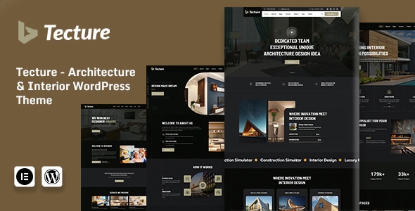 Tecture - Architecture and Interior WordPress Theme Logo